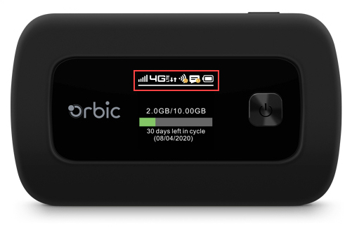 Verizon Orbic Speed Mobile Hotspot Prepaid VERIZON COMPANY PAGE whatismifi.com